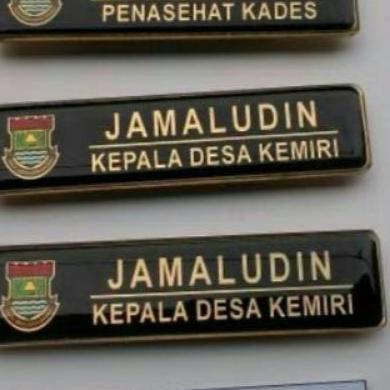 

Dijamin Ori> Nametag Kuningan Magnet produck terbaik