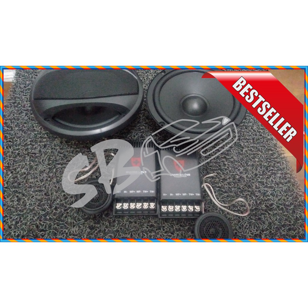 Speaker Cubig Swissline SC6000 inc crossover tweeter 6inch middle set