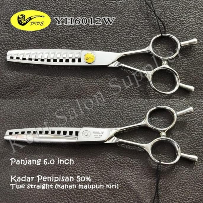 

Gunting Penipis 50% Pipe Yh6012W