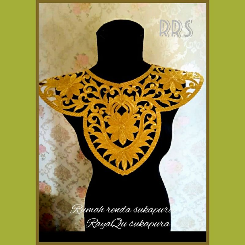 Renda Bordir coker murah / renda coker / bordir coker