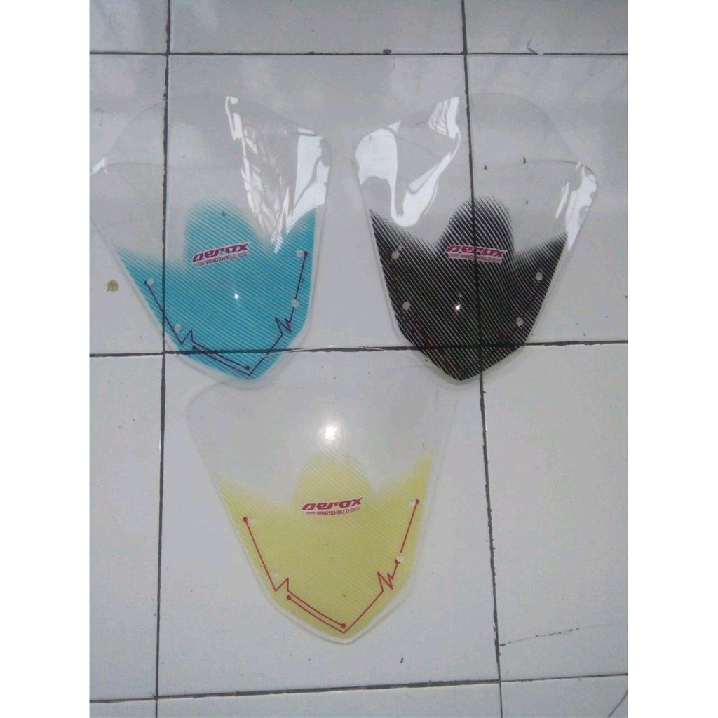 Jual Visor Aerox - Whinshield Aerox 2tone 1pcs Murah