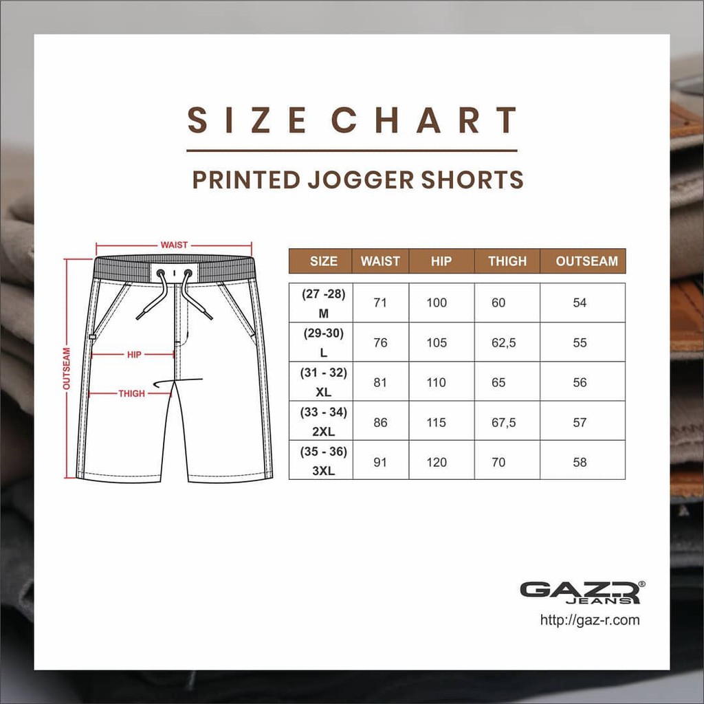 Celana Pendek Pria GazR RIB