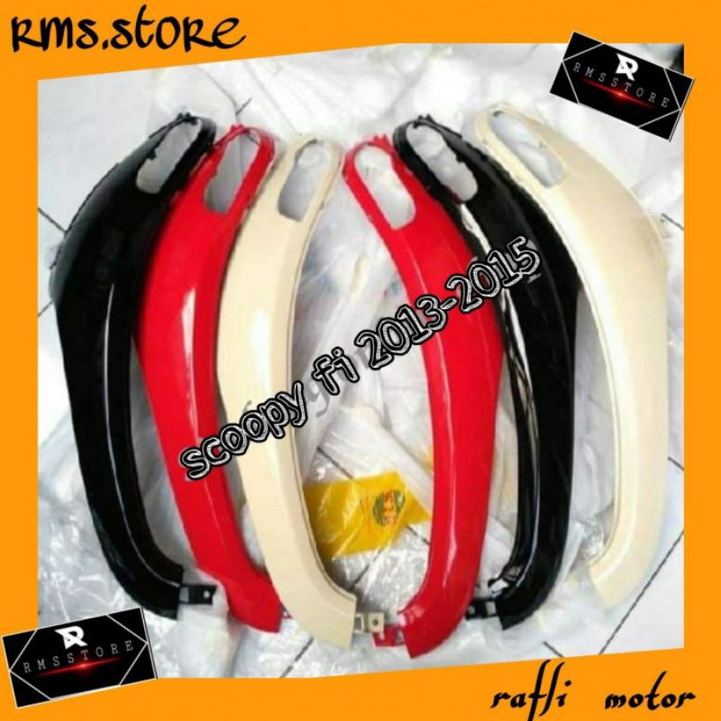 Cover Sayap Depan Honda Scoopy 2013 2014 2015 Front Sayap Samping - Putih
