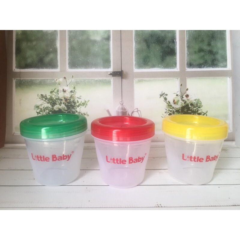 Little Baby Multifuction Container 160ml isi 3Pcs BPA Free