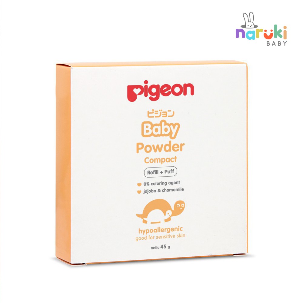 Pigeon Bedak Padat Bayi REFILL / Baby Powder Compact Chamomile 45gr