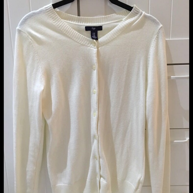Gap cardigan white (preloved)
