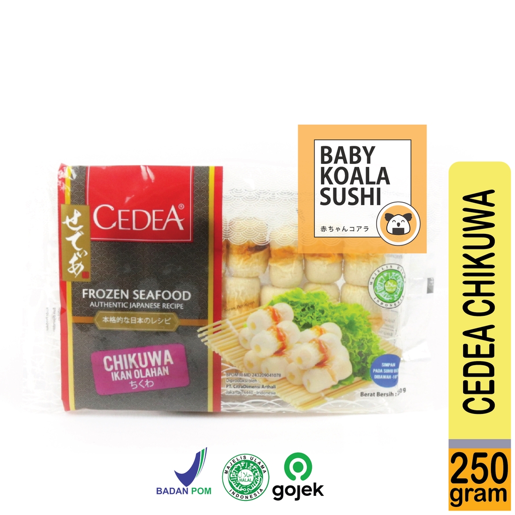 CEDEA Chikuwa Mini Cikuwa 250 g Halal | Shabu Steamboat