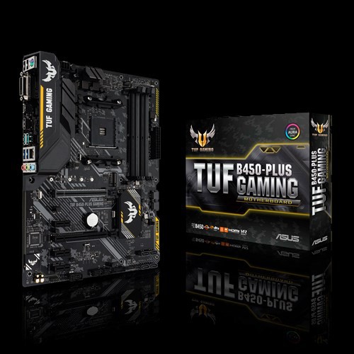 ASUS TUF B450-PLUS GAMING AM4 ATX MOTHERBOARD AMD