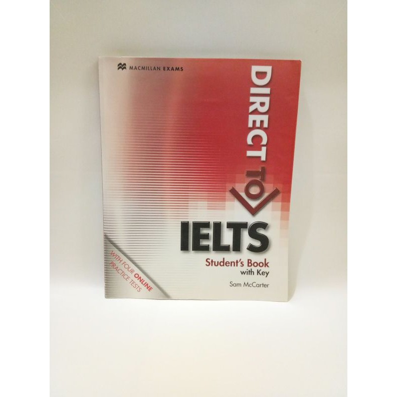 Buku ORI Preloved Direct to IELTS Student's Book with Key Macmillan