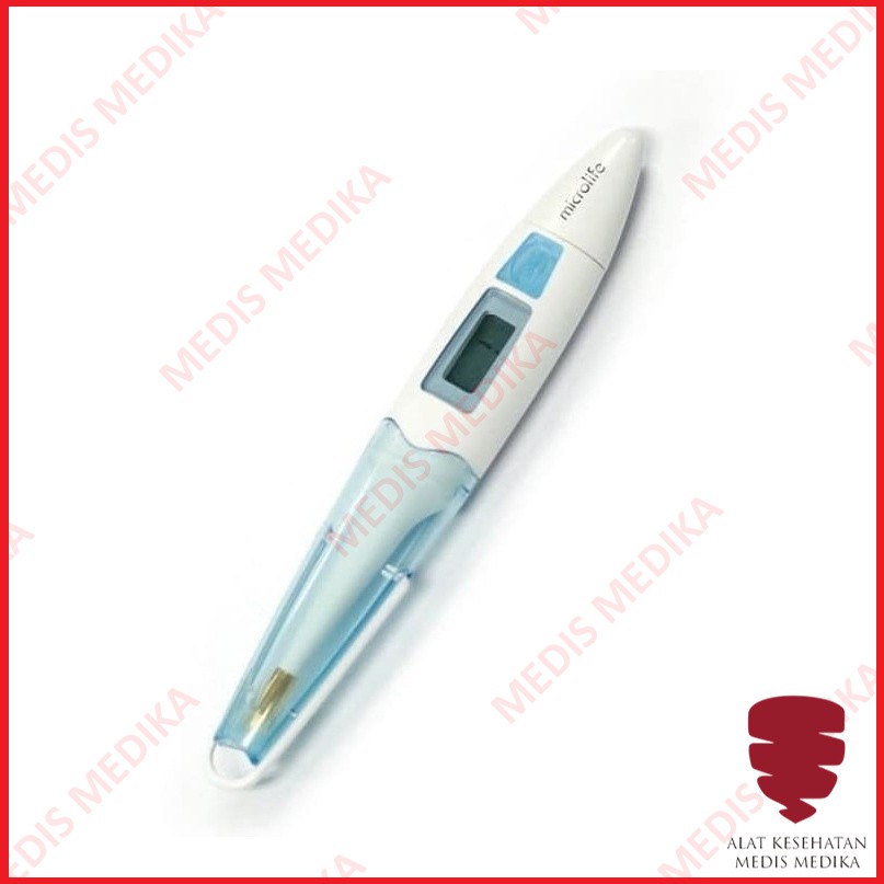 Thermometer Digital Microlife MT200 Alat Ukur Suhu Badan Tubuh Termometer Elastis Thermo Gold Tip