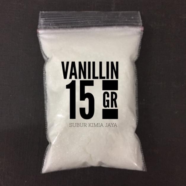 

Vanillin / Vanili / Vanilin powder bubuk food grade 15 gr