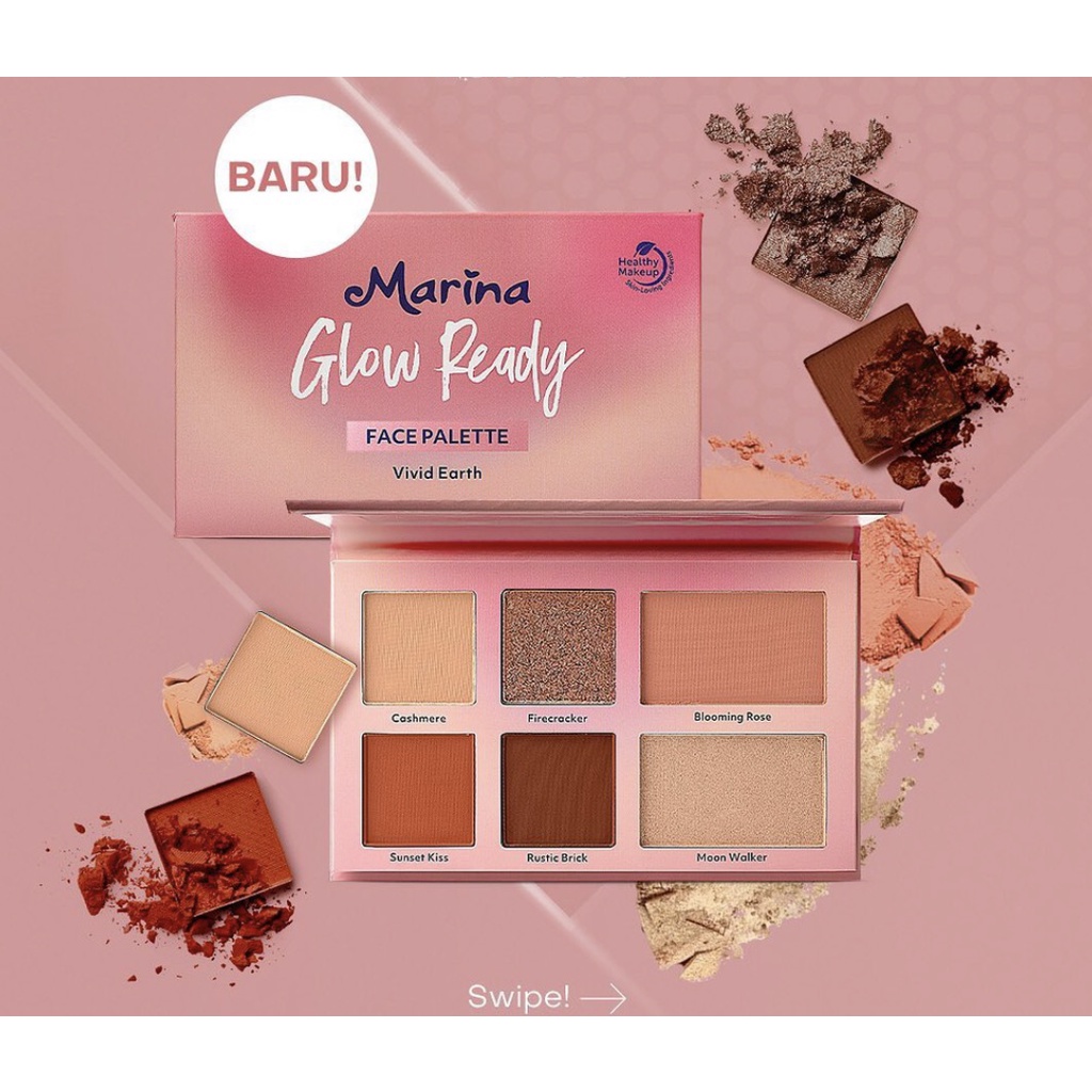 Marina Glow Ready Eyes shadow pallet