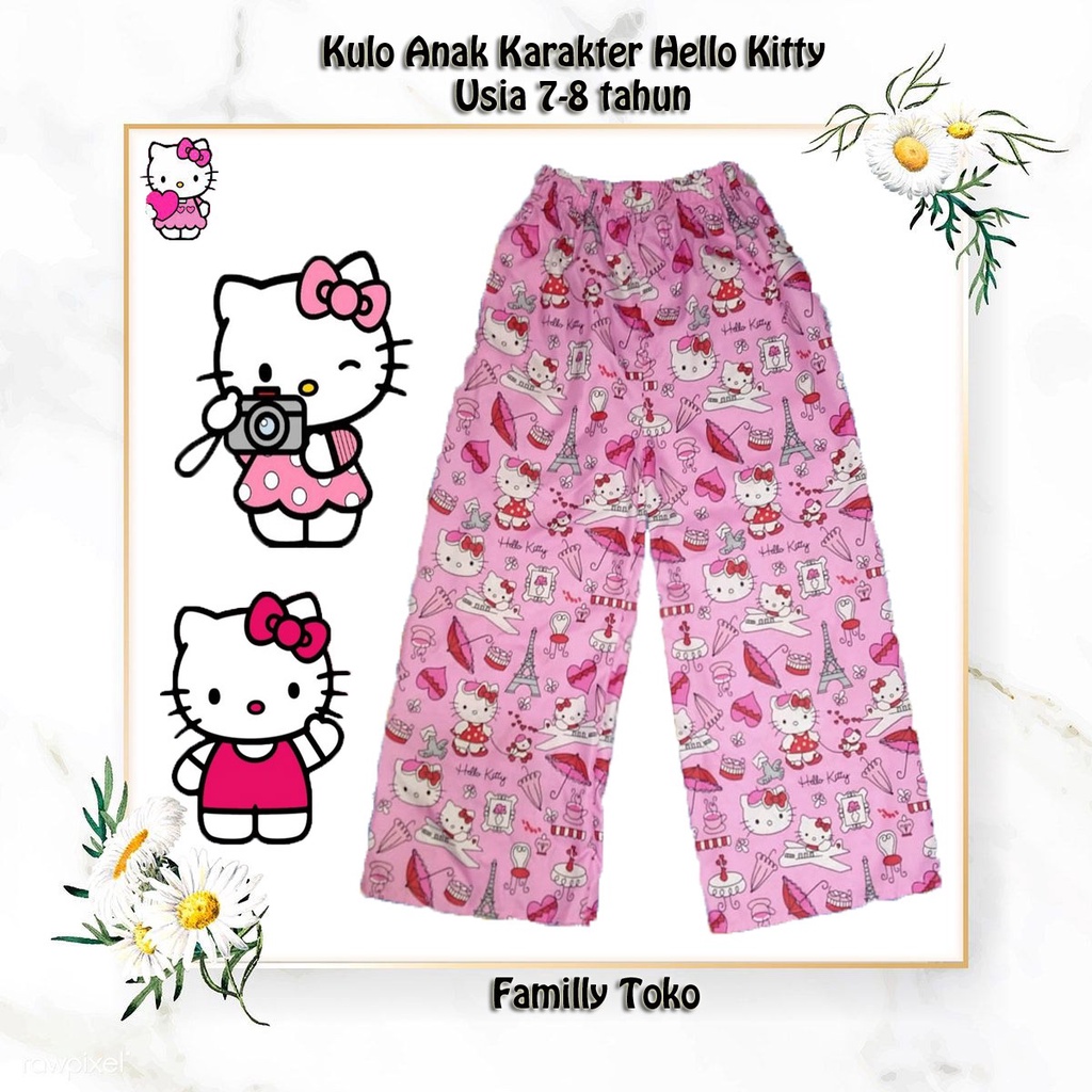 PILIH MOTIF Kulot Anak Perempuan Katun Usia 5th - 8th / Grosir kulot anak,bisa ecer / Celana Kulot Anak / Pilih Motif Kulot anak 5-8 tahun L/KULOT ANAK PEREMPUAN CALLYSTA CALISTA KALISTA CELANA PANJANG CEWEK MOTIF