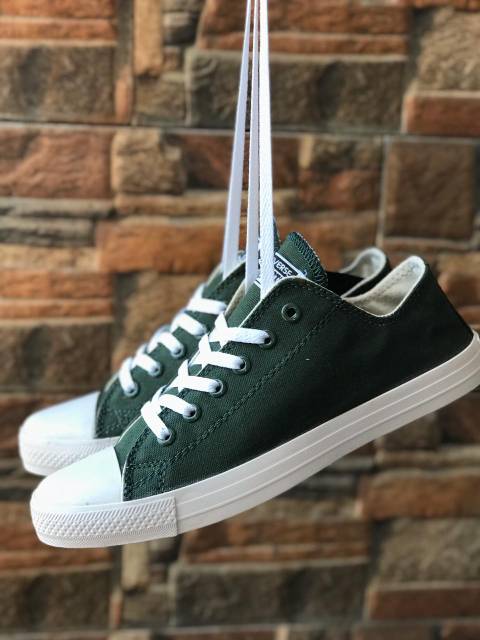 Sepatu converse allstar hijau/army ct2 +box