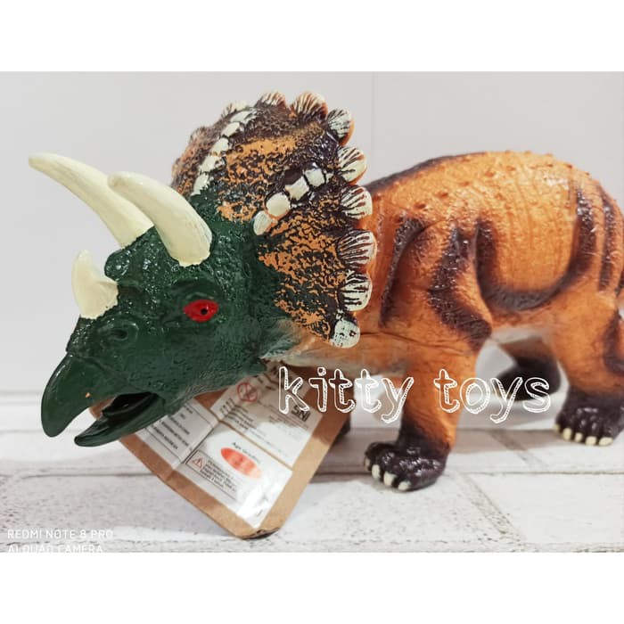 MAINAN FIGURE DINOSAURUS BADAK KARET BUNYI