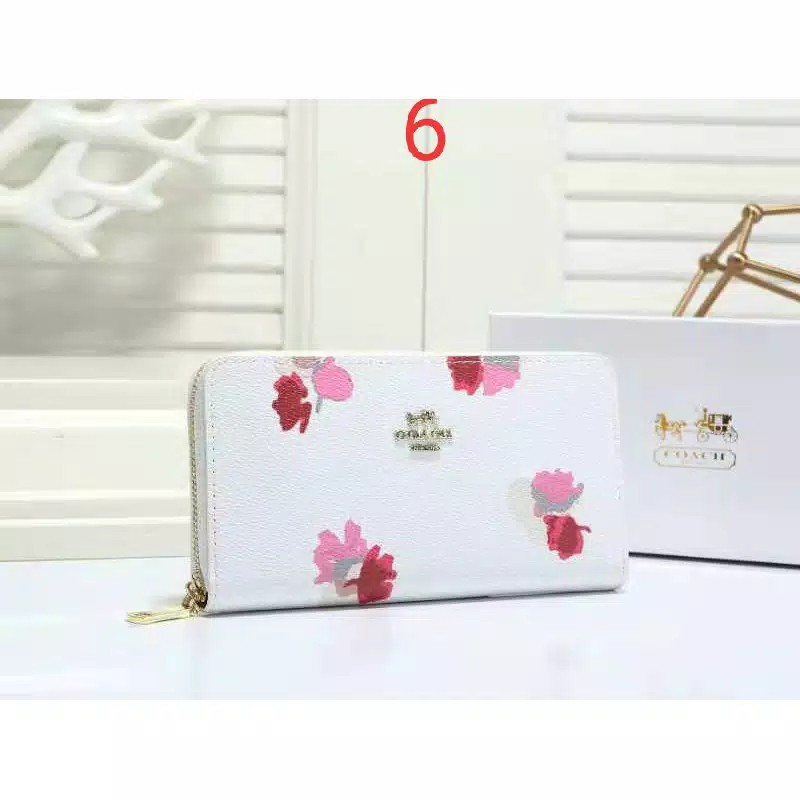 DOMPET WANITA COAACH PANJANG MOTIF-MOTIF ( NO BOX ) #196