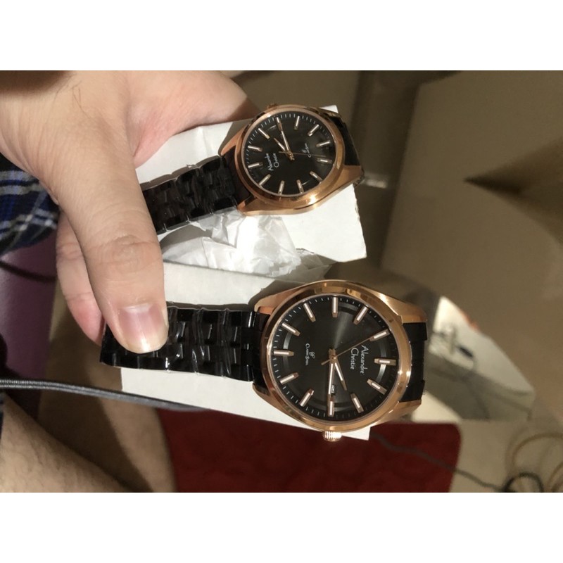 Jam Tangan Couple - Alexandre Christie AC 8637 Original - Garansi Resmi