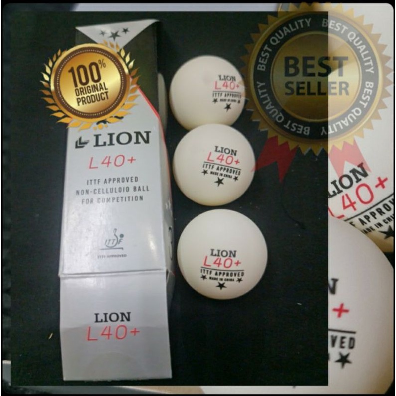 BOLA TENIS MEJA PINGPONG LION ORIGINAL