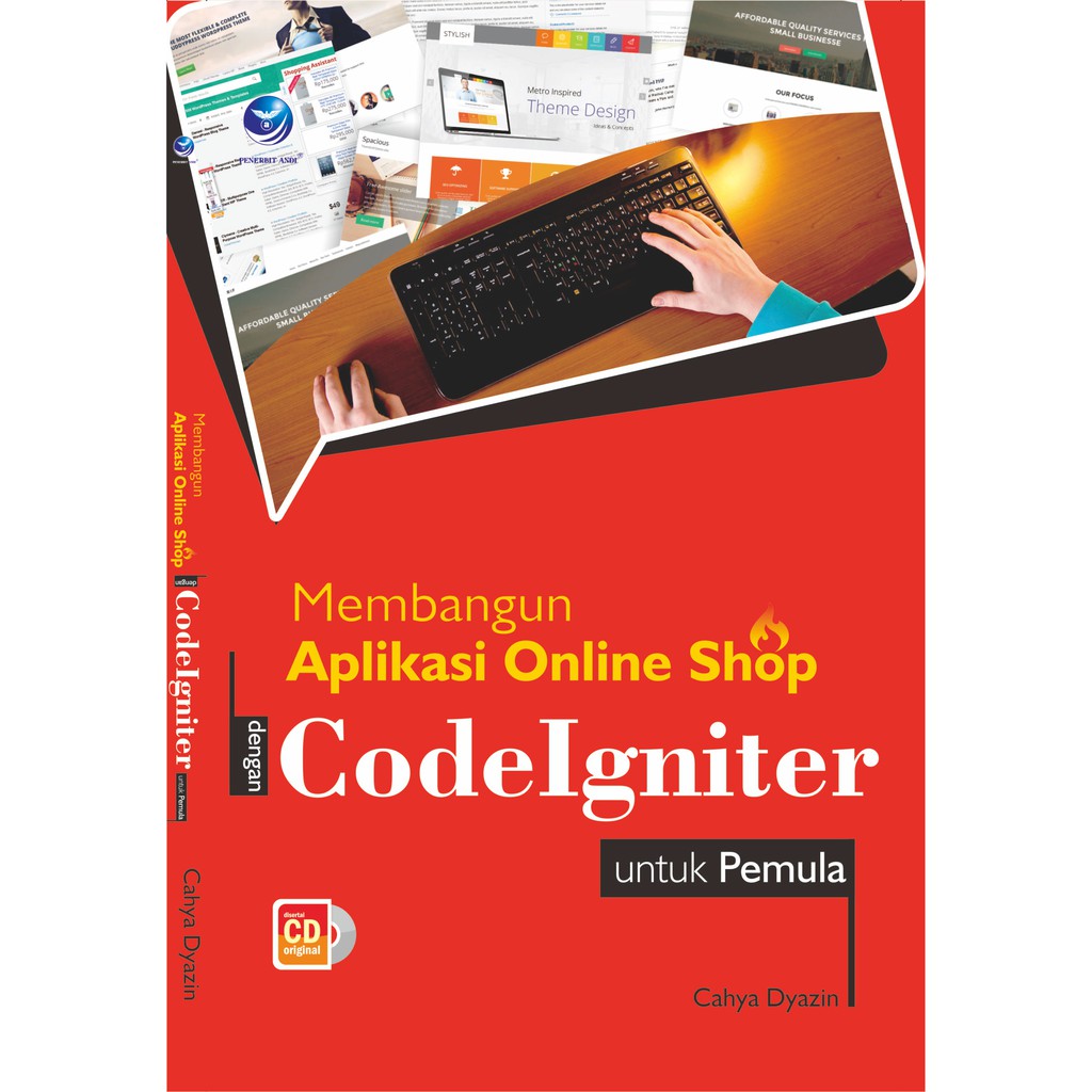 Jual Membangun Aplikasi Online Shop Dengan CodeIgniter Untuk Pemula + cd Indonesia|Shopee Indonesia