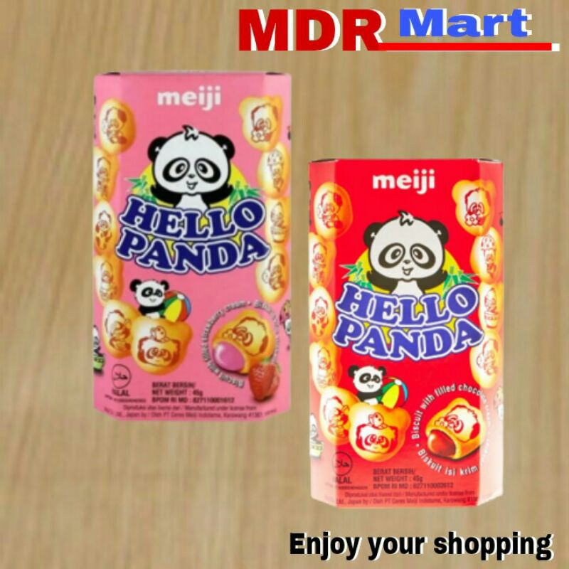 

HELLO PANDA Biskuit all varian 45 gram