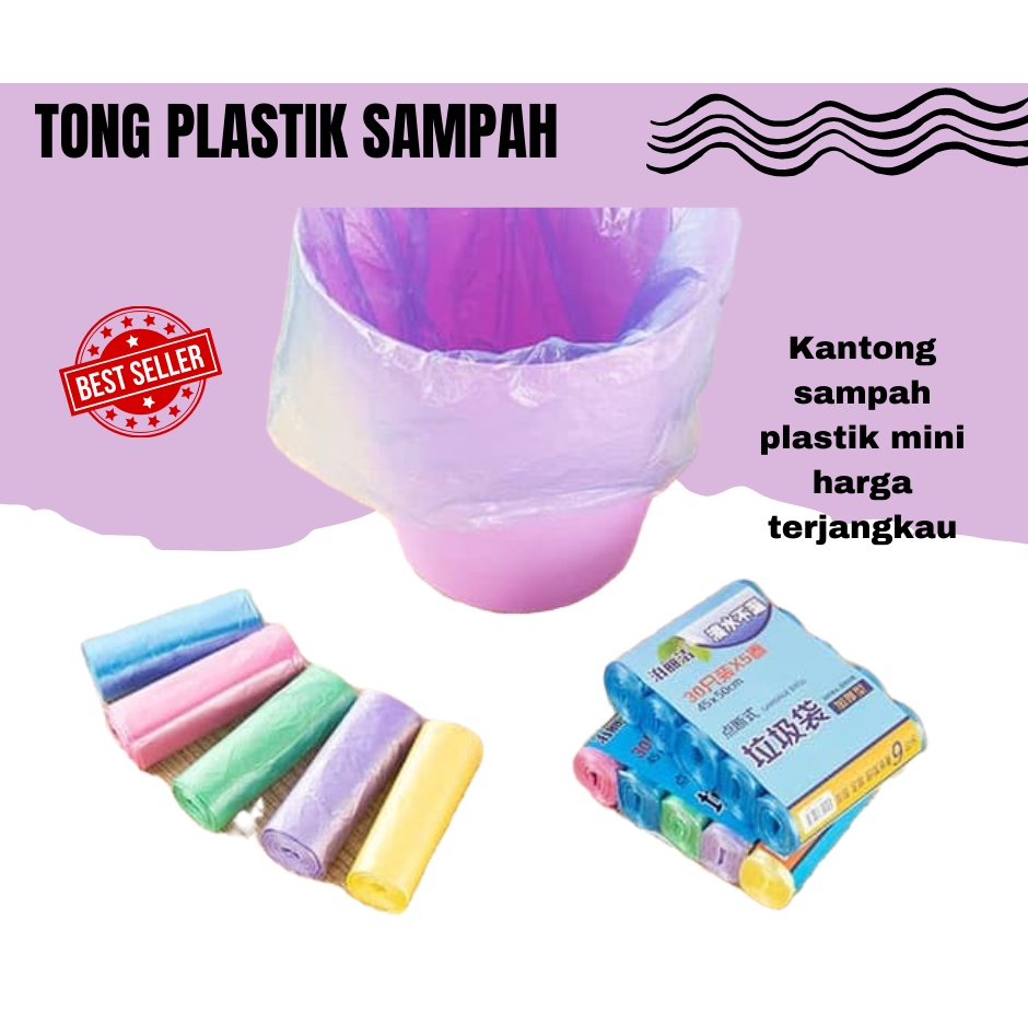 Big Sale!! Kantong Plastik Sampah Gulung 1 pcs Warna Random