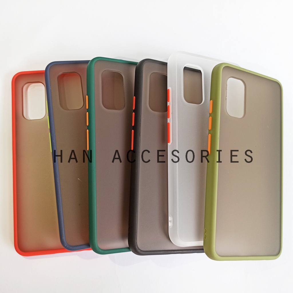 (PAKET HEMAT) Case Fuze Dove + Temperred Glass VIVO V15/V15 PRO/V17 PRO/V19/S1/S1 PRO/Z1 PRO  Hardcase / Matte Colour / Case Candy