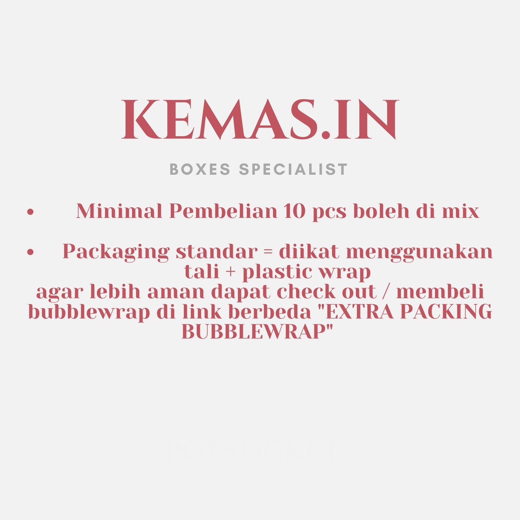 Kardus Packing 20x15x10 - Karton Box Dus Packaging Makanan Kopi Snack Polos Murah Baru-4