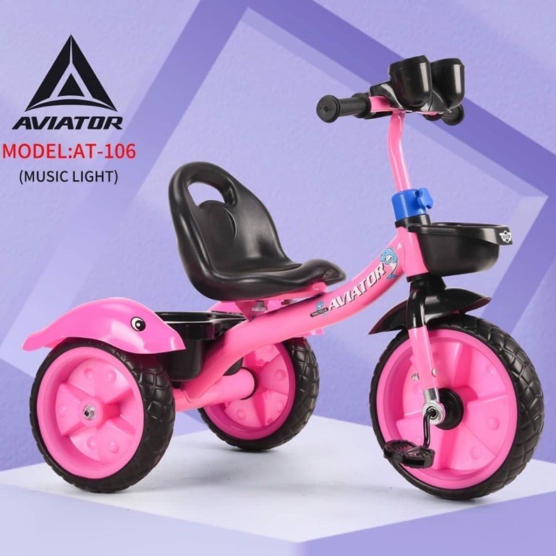 Sepeda Anak Tiga Roda Tricycle Anak Aviator 106