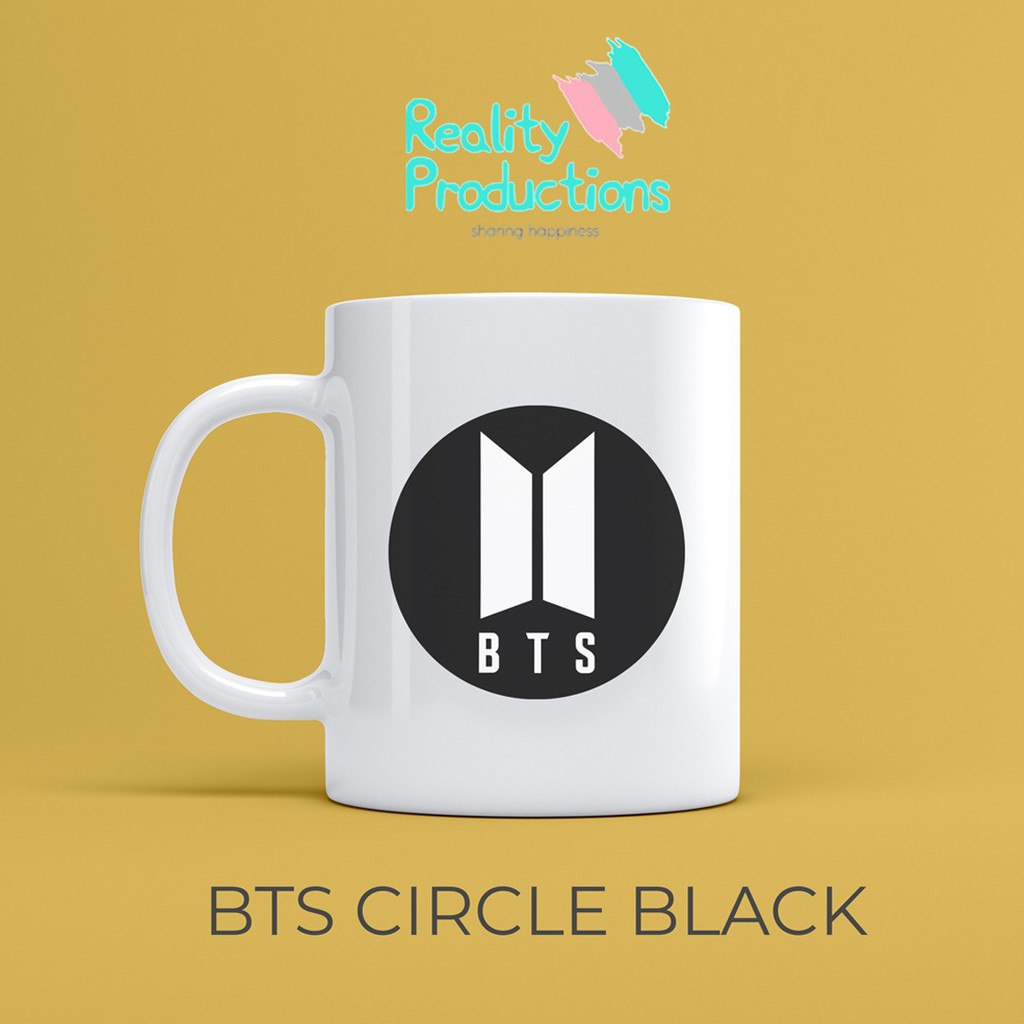 Merchandise Mug Gelas Cangkir BTS