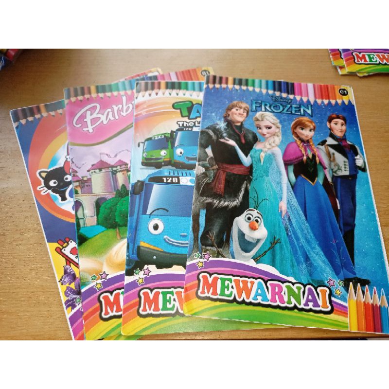 

Paket Buku Mewarnai isi 4 buku