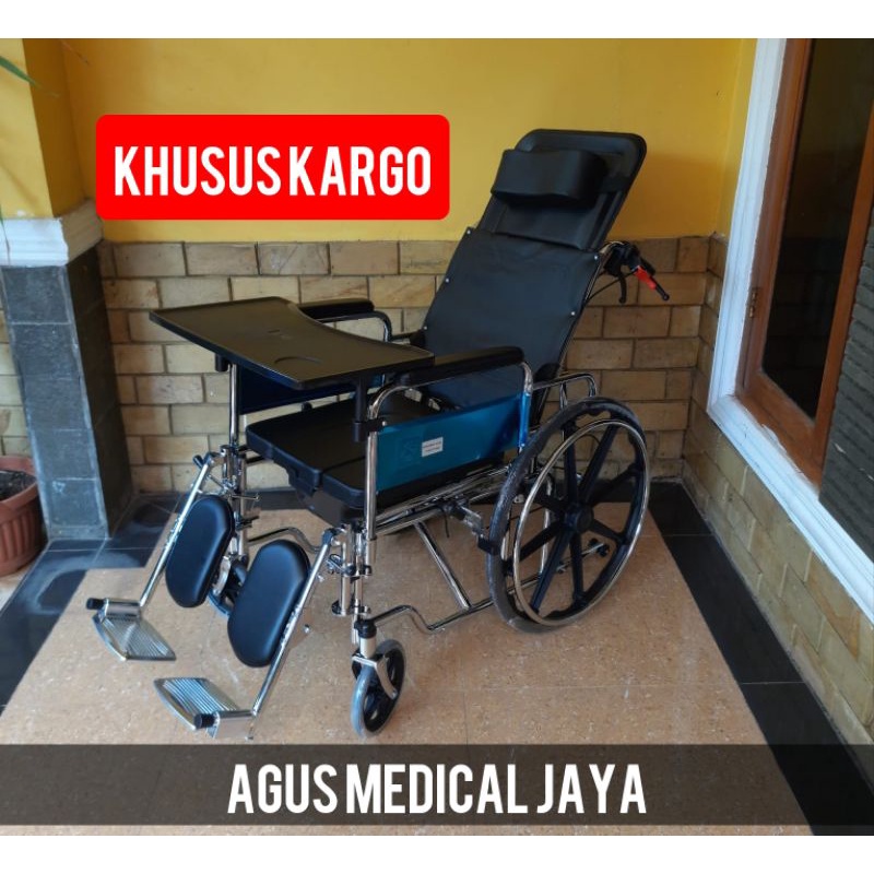 KURSI RODA 4IN1 AVICO KURSI RODA MULTIFUNGSI BAB.TIDURAN.SELONJOR MEJA MAKAN