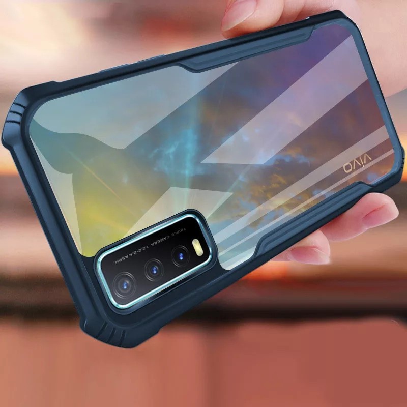 CASE FUSION ARMOR SHOCKPROOF VIVO Y20 Y20i VIVO Y12S SOFTCASE - FA