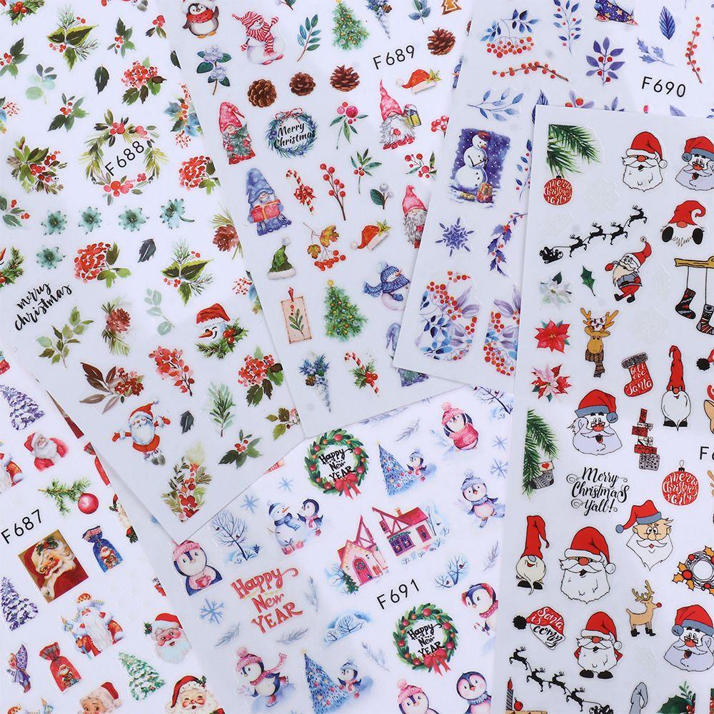 PREVA Nail stickers Fashion Cute Penguin Snowflake