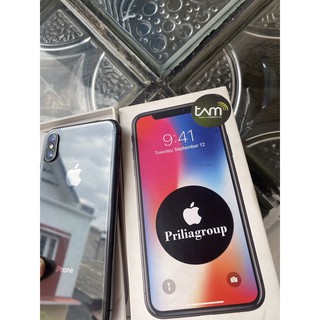 IPHONE X 256/64GB IBOX GARANSI RESMI IMEI TERDAFTAR ASLI