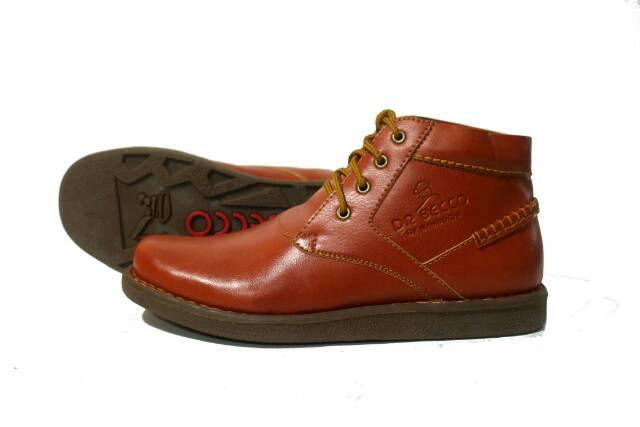 HARGA CUCI GUDANG!  SEPATU BOOT KULIT ORIGINAL DR. BECCO