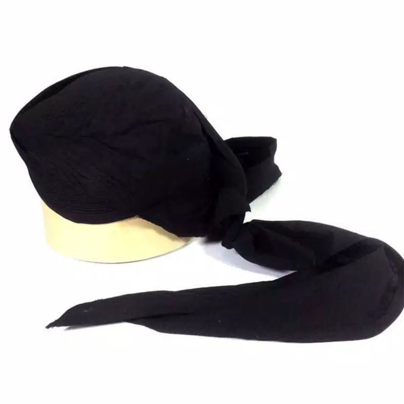 blangkon jogja hitam lipat sliwir