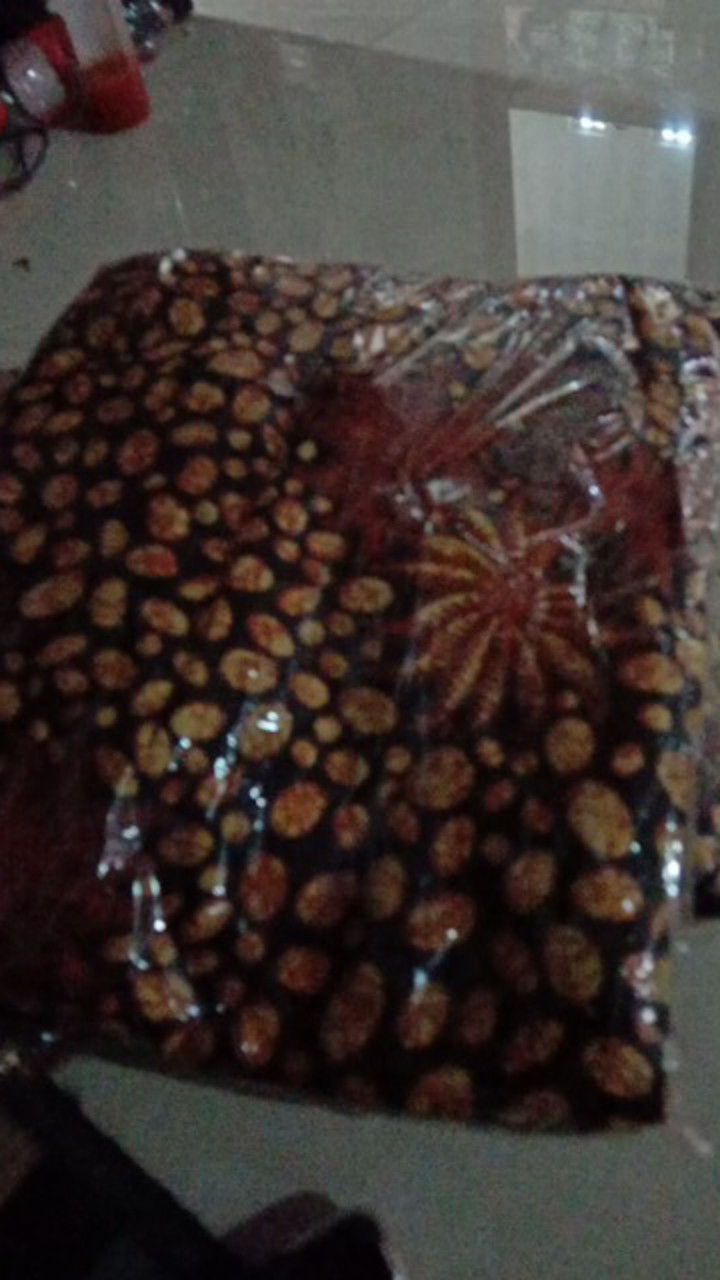 (bisa Cod) Gamis Batik Rempel Meisya Stile