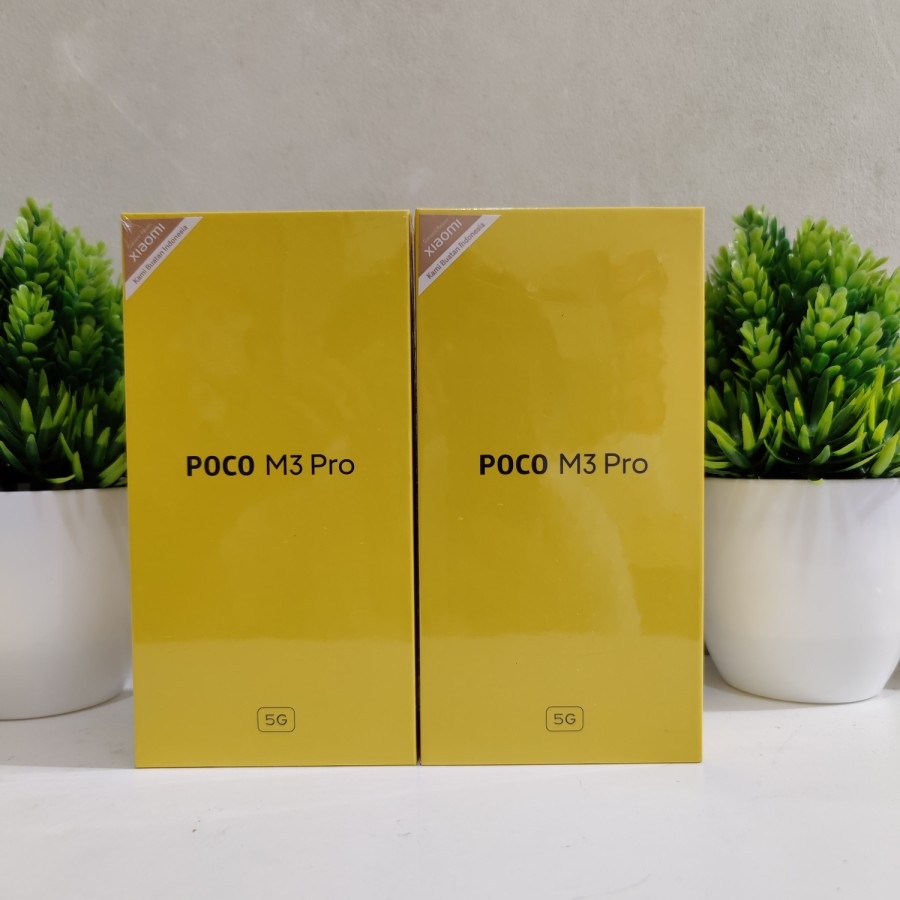 Xiaomi Poco M3 Pro 5G - 4/64 - 6/128 - Baru - Garansi Resmi - Hitam - Kuning - Biru
