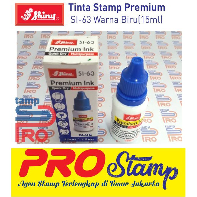 

RB Tinta Stempel Waterproof / Tinta Permanent / Tahan Air / Tinta Anti Luntur SHINY (15ml)