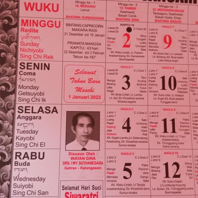 

#####] kalender Bali 2022 kalender saka Bali 2022 Gina alm.