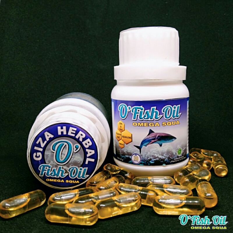 Minyak Ikan Hiu O Fish Oil Omega Squa Squalene Omega 3