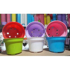 pot bunga warna warni 15