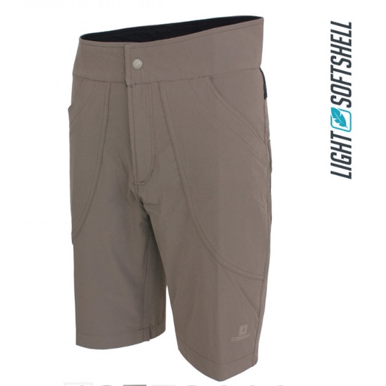 Celana Pendek Outdoor Pria Consina Quickdry Damavand - Cokelat