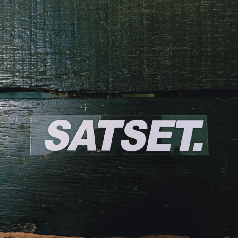 

sticker stiker cutting satset. sat set