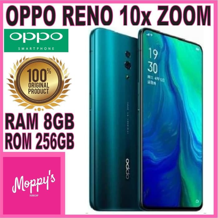 OPPO RENO RAM 8GB ROM 256GB 10X ZOOM GARANSI OPPO