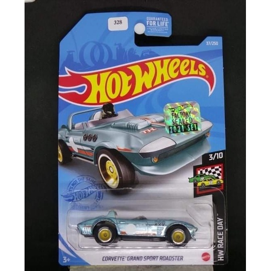 CORVETTE GRAND SPORT ROADSTER LIMITED! $TH Factory Sealed 2021 | Diecast Hot Wheels Mobil Mainan Anak Super Treasure Hunt FS THS