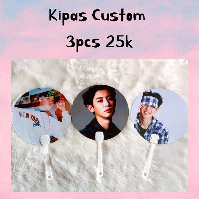 ISI 3!!!Kipas Foto Custom OPPA KOREA