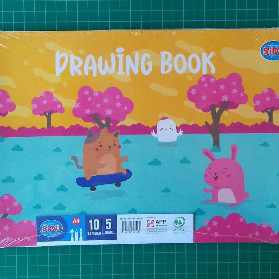 Jual buku gambar a4 sidu sinar dunia a4 buku gambar drawing book ECERAN