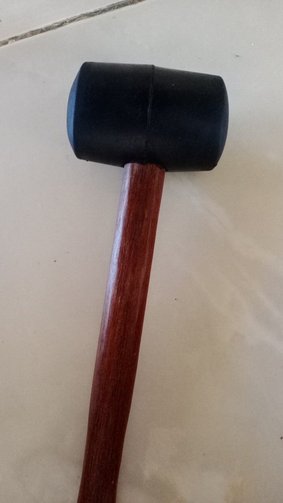 Palu Karet Keramik Gagang Kayu Besar 16 Oz