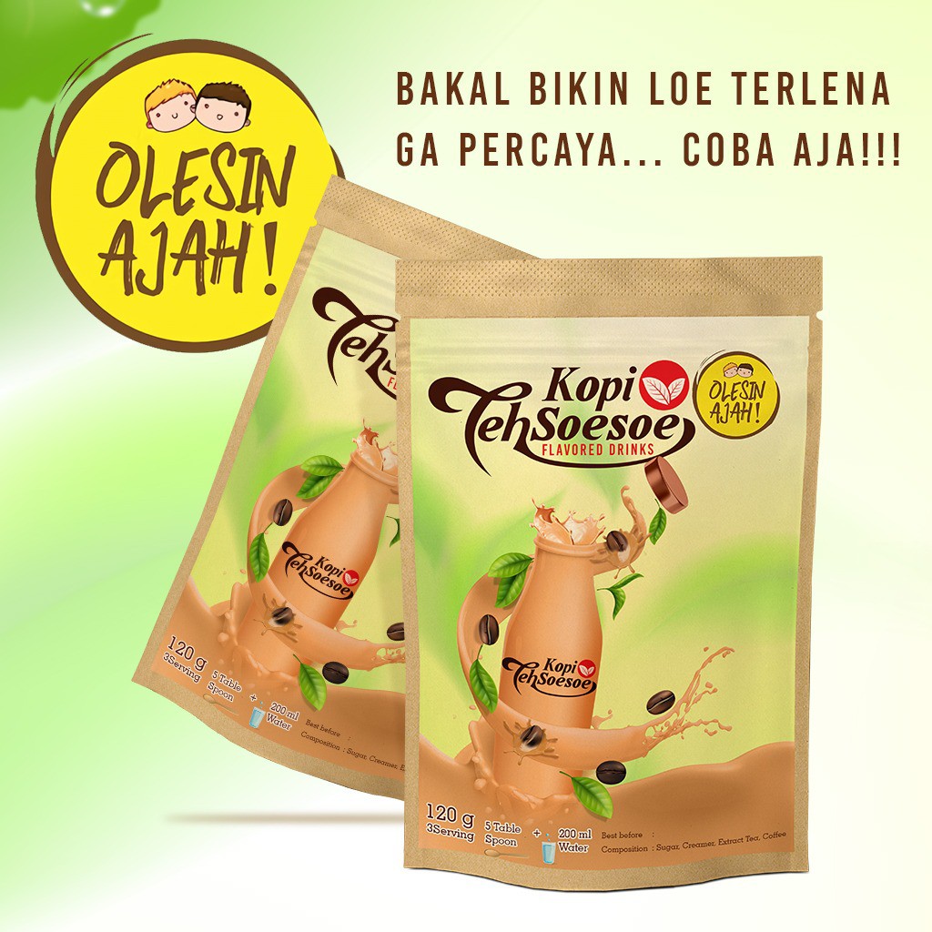 

Kopi Teh Soesoe Premium Flavoured Drink 120G